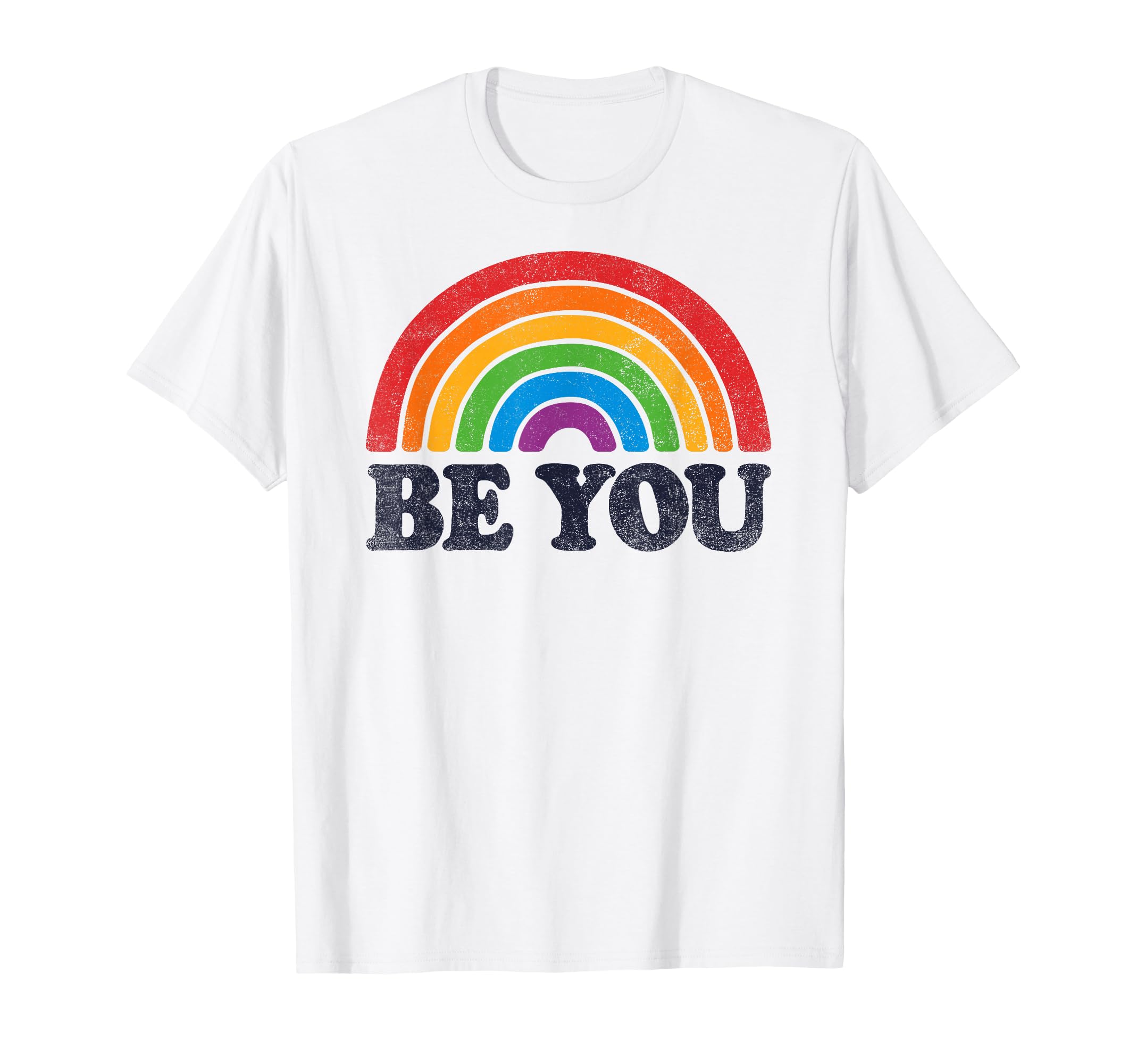 Lgbtq Be You Gay Pride Lgbt Ally Rainbow T-Shirt - Unique Graphic Unisex - T-Shirt, Sweatshirt, Hoodie