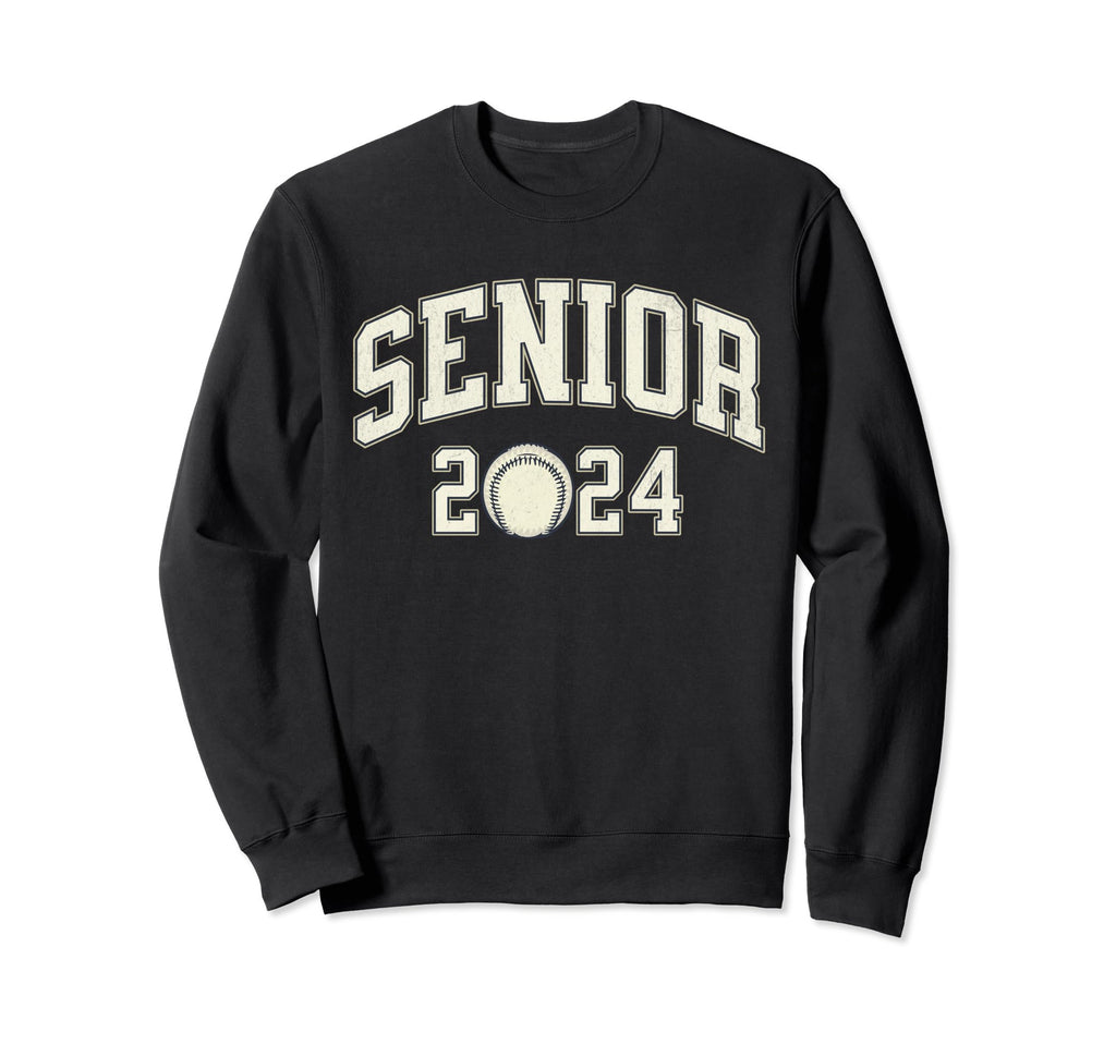 Baseball Senior Night Gifts 2024 Sweatshirt - Fun Novelty Design Unisex - T-Shirt, Sweatshirt, Hoodie