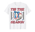 Tis Season Coquette American Baseball Fan T-Shirt - Unique Graphic Unisex - T-Shirt, Sweatshirt, Hoodie