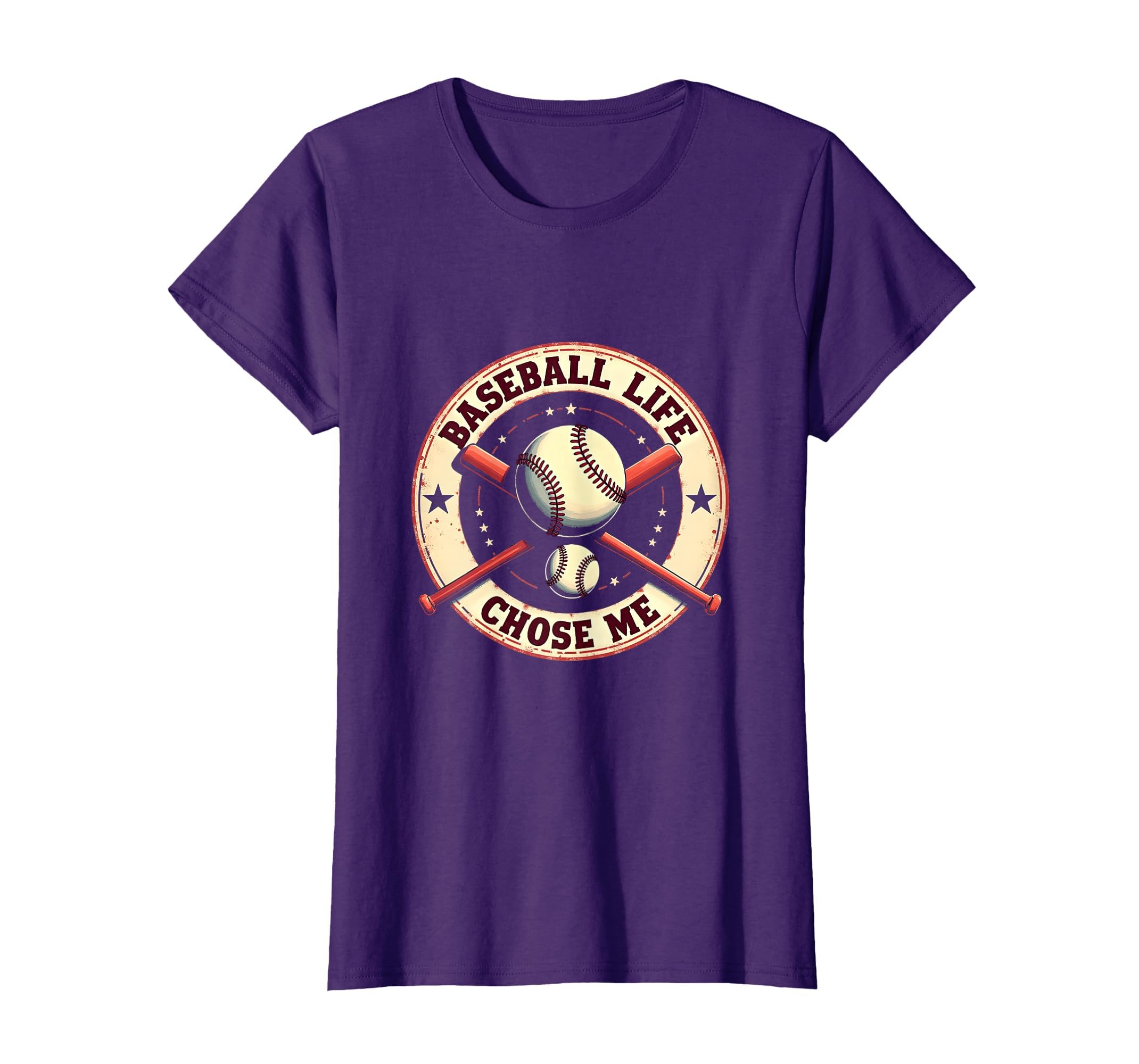 Baseball Life Chose Me Proud T-Shirt - Casual Everyday Wear Men Women - T-Shirt, Sweatshirt, Hoodie