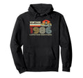 1986 Birthday 1986 Cassette Tape Hoodie - Novelty Apparel for Adults - T-Shirt, Sweatshirt, Hoodie