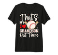 Thats My Grandson Out There Baseball T-Shirt - Custom Art Print for Adults - T-Shirt, Sweatshirt, Hoodie