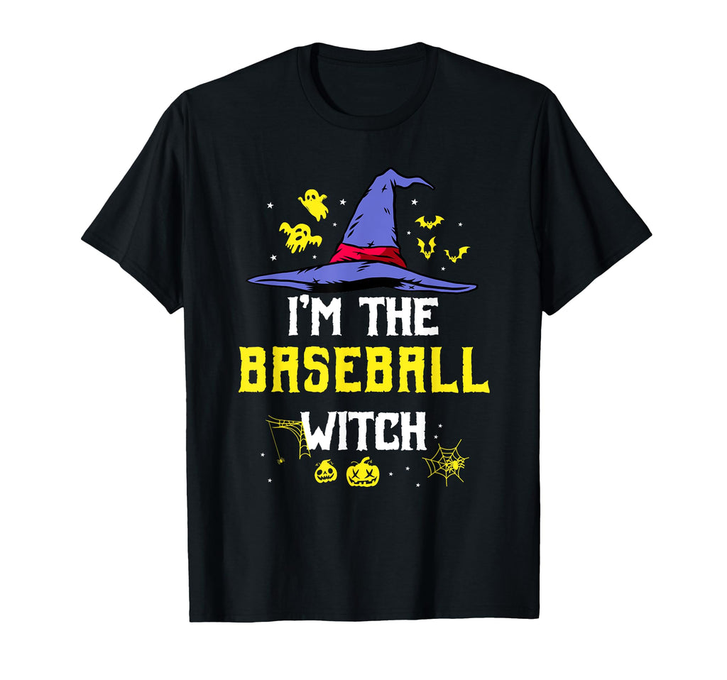 Im Baseball Witch Matching Family T-Shirt - Minimalist Print Men Women - T-Shirt, Sweatshirt, Hoodie