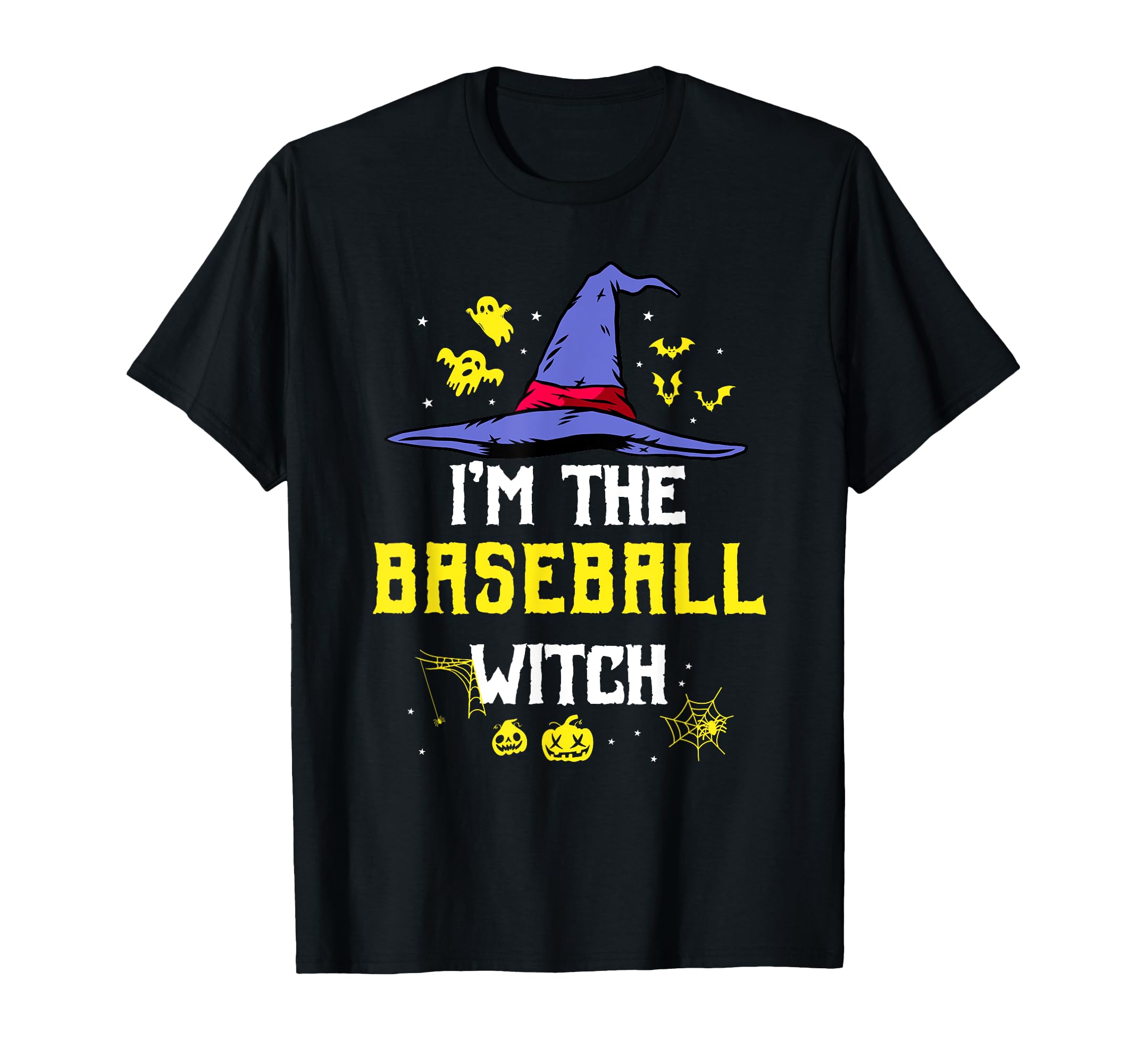 Im Baseball Witch Matching Family T-Shirt - Minimalist Print Men Women - T-Shirt, Sweatshirt, Hoodie