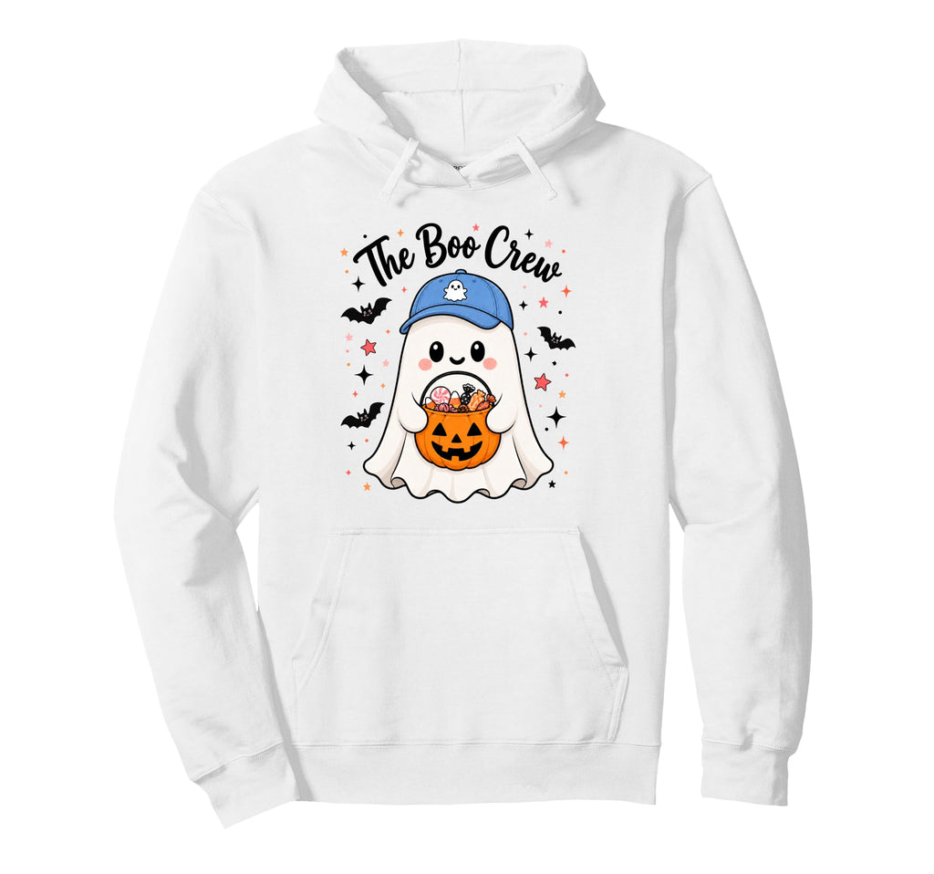 Funny Boo Crew Dad Ghost Baseball Cap Hoodie - Streetwear Style Men Women - T-Shirt, Sweatshirt, Hoodie