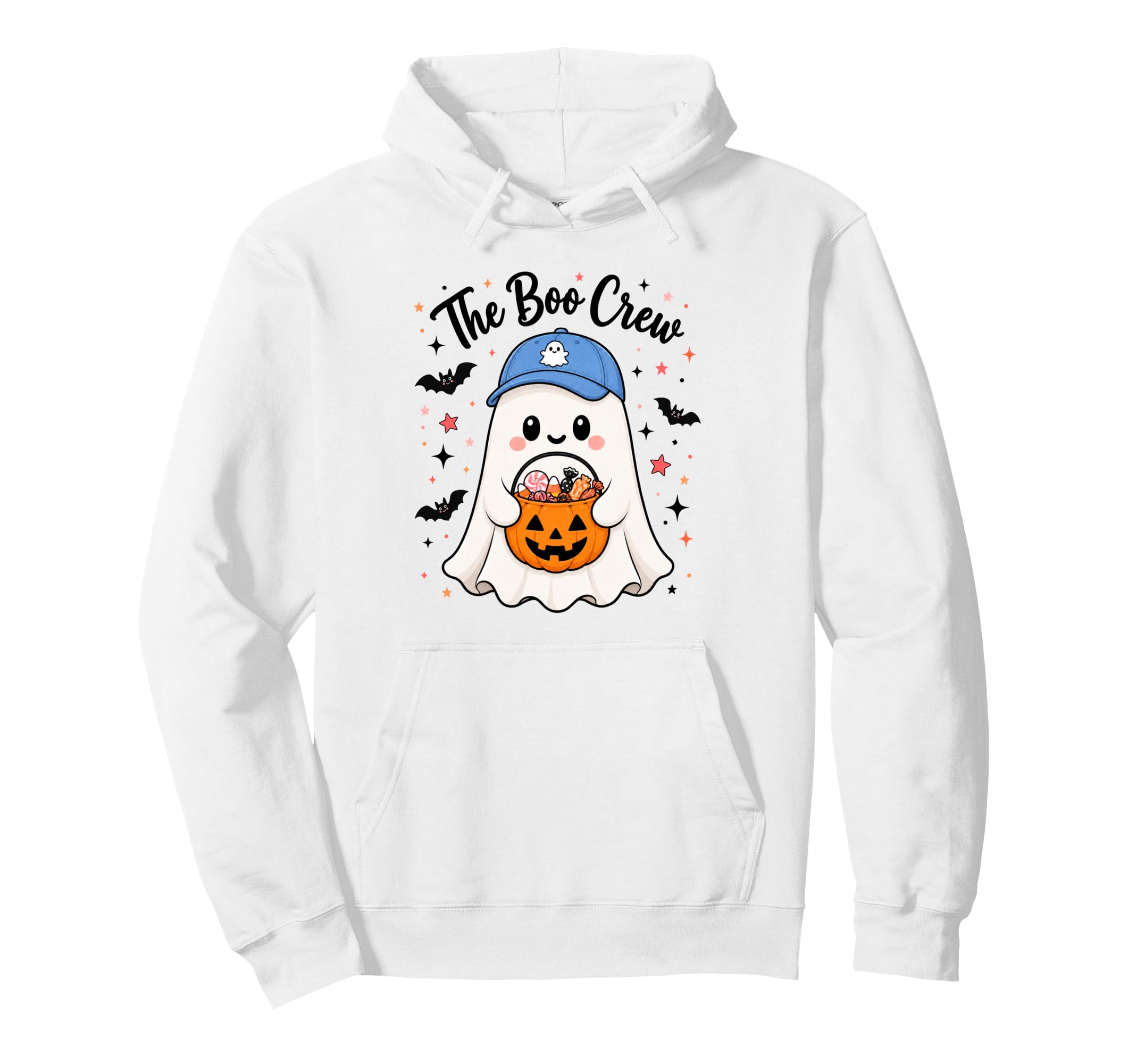 Funny Boo Crew Dad Ghost Baseball Cap Hoodie - Streetwear Style Men Women - T-Shirt, Sweatshirt, Hoodie