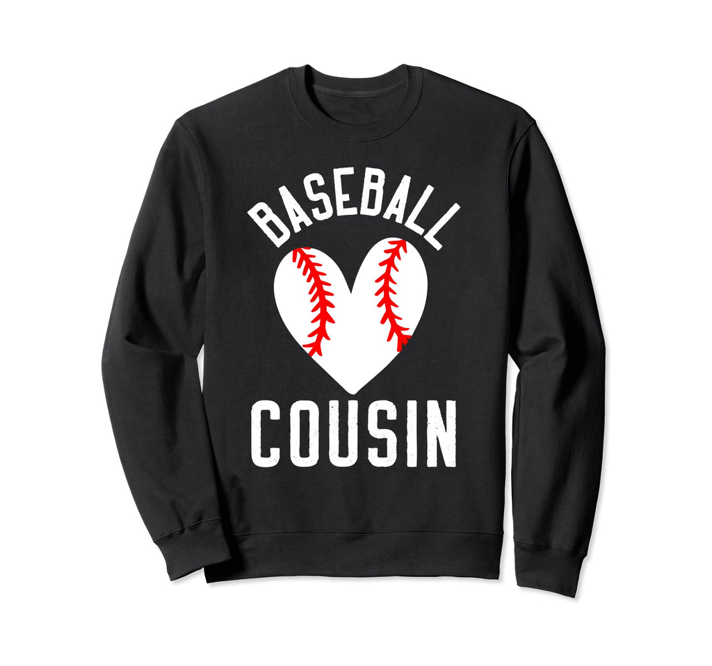 Baseball Cousin Family Matching Sweatshirt - Trendy Graphic for Adults - T-Shirt, Sweatshirt, Hoodie