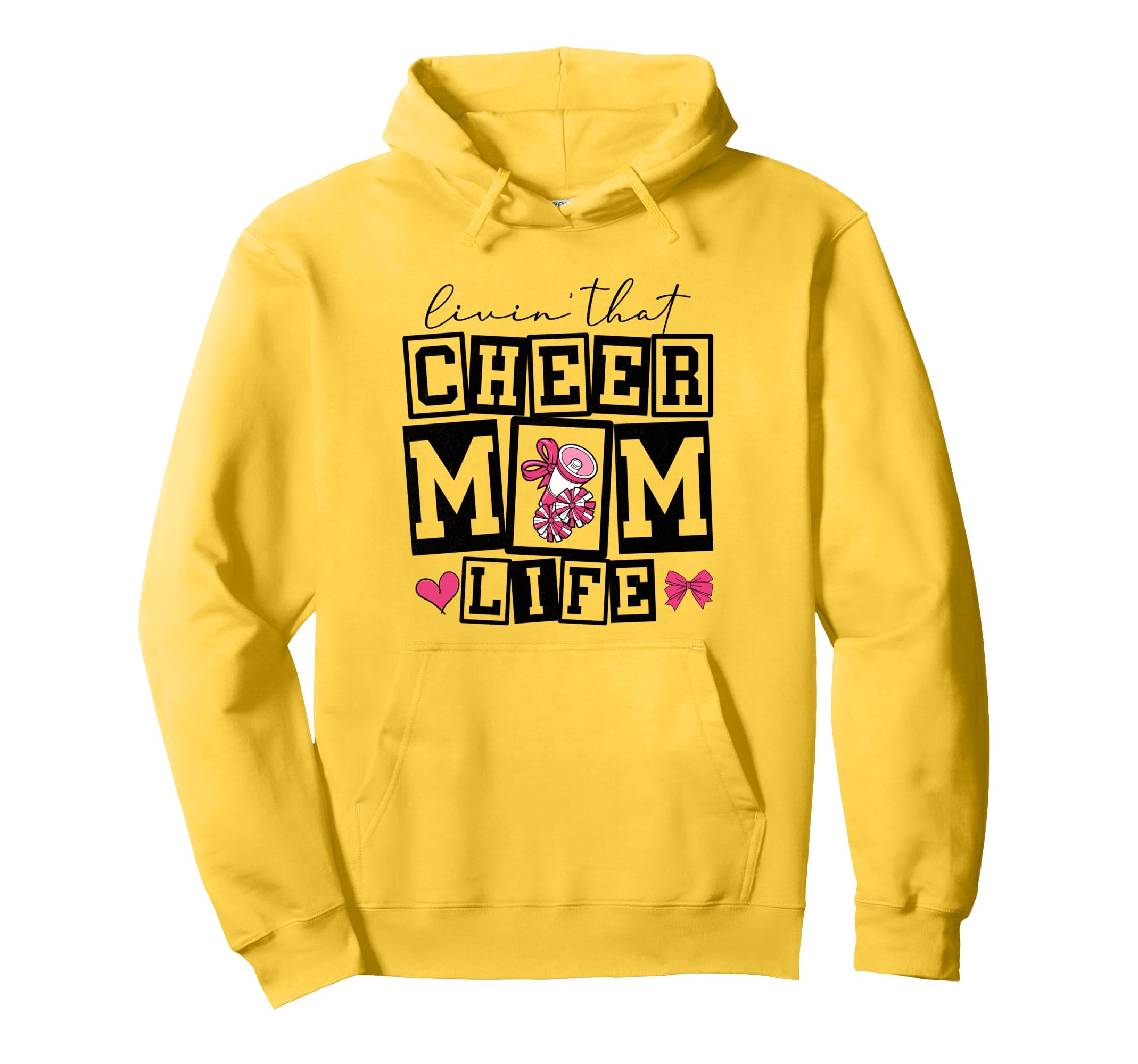 Livin That Cheerleader Mom Dance Comp Hoodie - Streetwear Style Unisex - T-Shirt, Sweatshirt, Hoodie
