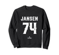 Kenley Jansen 74 Mlbpa Los Angeles Sweatshirt - Streetwear Style Unisex - T-Shirt, Sweatshirt, Hoodie