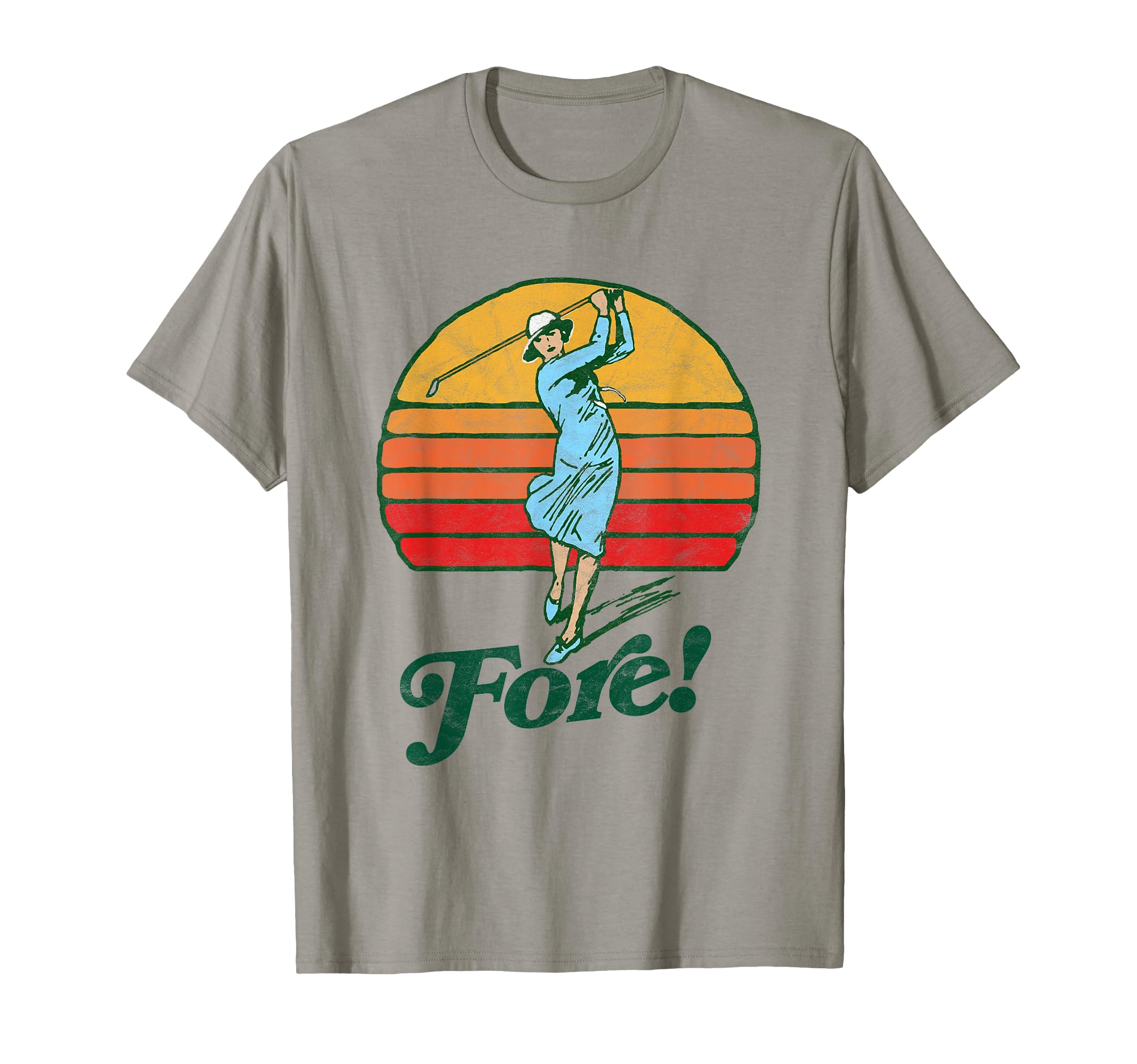 Fore Female Golf Funny Golfer T-Shirt - Casual Everyday Wear Unisex - T-Shirt, Sweatshirt, Hoodie