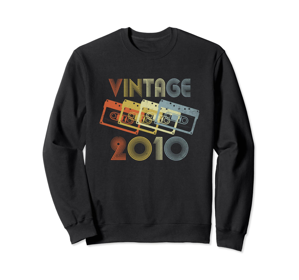 2010 14Th Birthday Cassette Tape 14 Sweatshirt - Fun Novelty Design Unisex - T-Shirt, Sweatshirt, Hoodie
