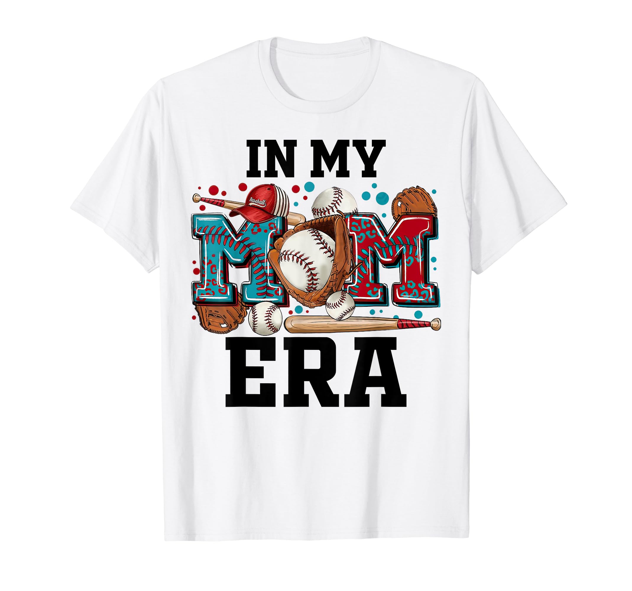 My Baseball Mom Era Groovy Baseball T-Shirt - Novelty Apparel Men Women - T-Shirt, Sweatshirt, Hoodie