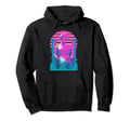 Synthwave Vaporwave Aesthetic Greek God Hoodie - Trendy Graphic Men Women - T-Shirt, Sweatshirt, Hoodie