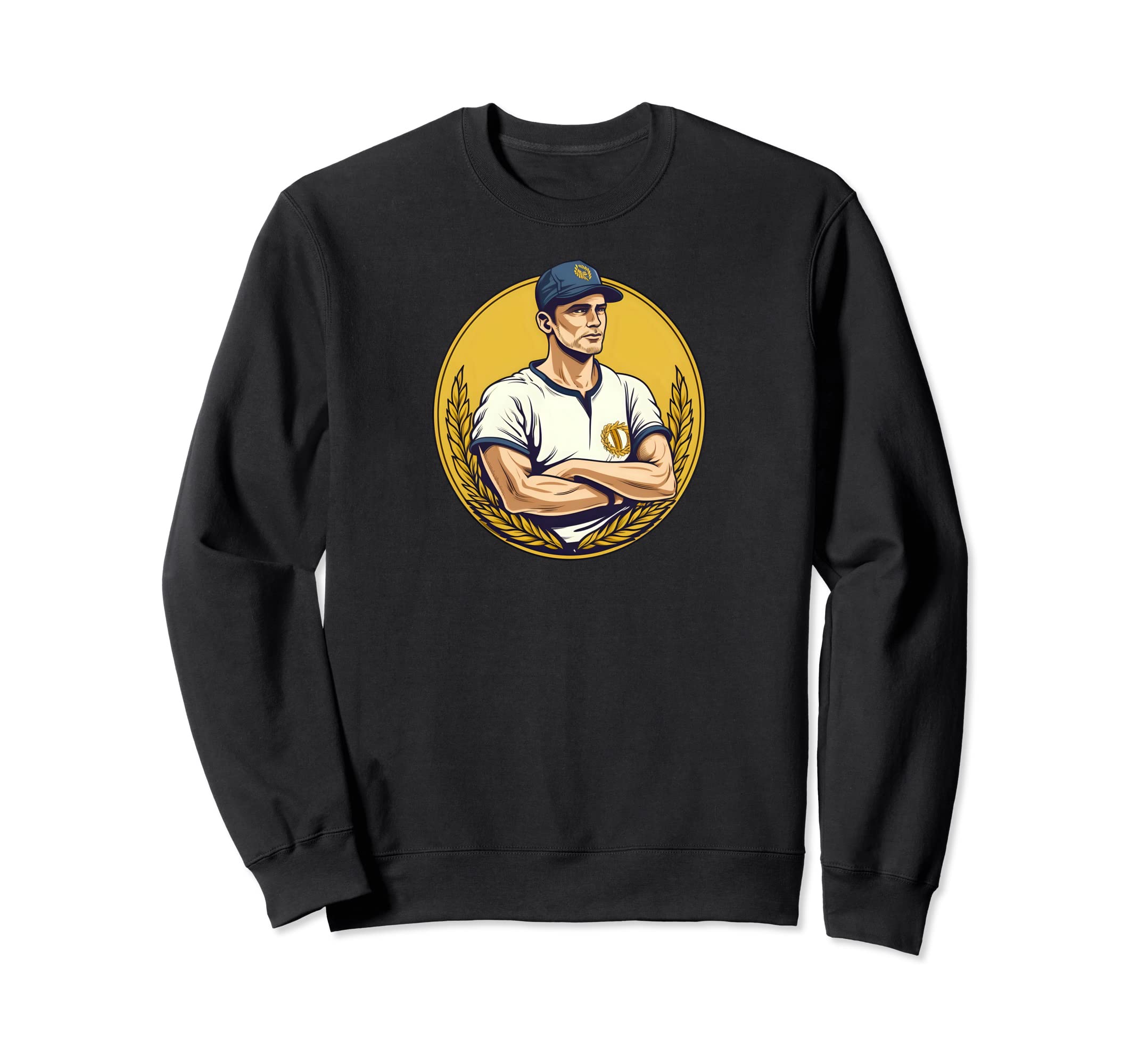 Sunset Baseball Dad Sweatshirt - Aesthetic Graphic Unisex - T-Shirt, Sweatshirt, Hoodie