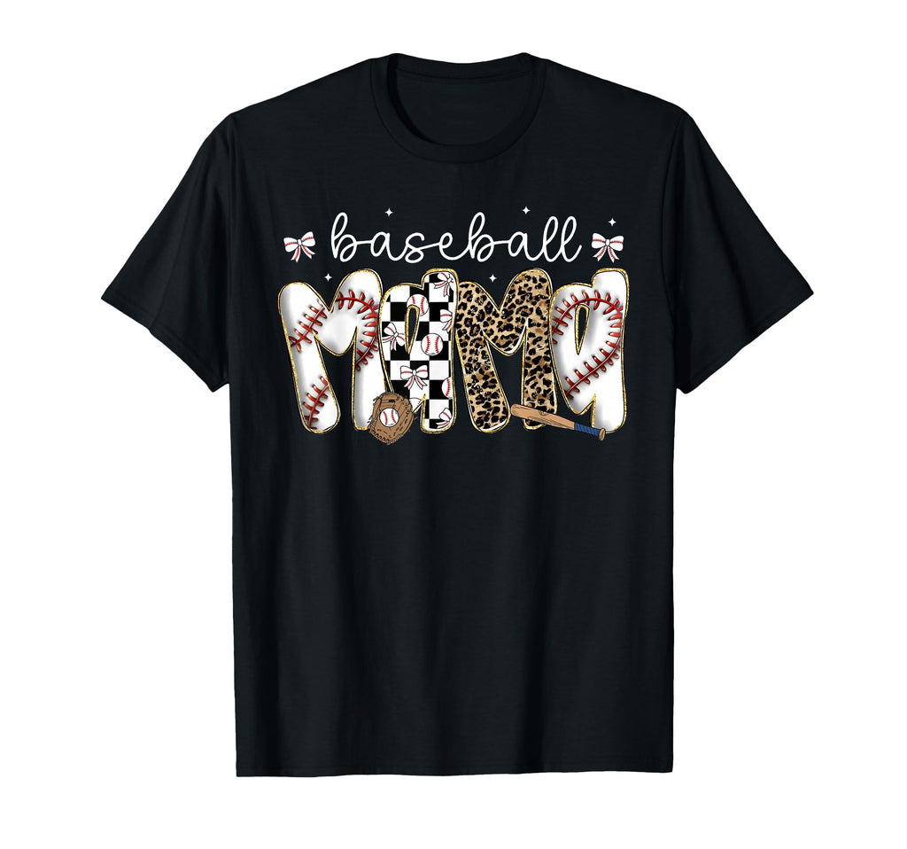 Baseball Mama Happy Game Day Trendy T-Shirt - Streetwear Style Men Women - T-Shirt, Sweatshirt, Hoodie