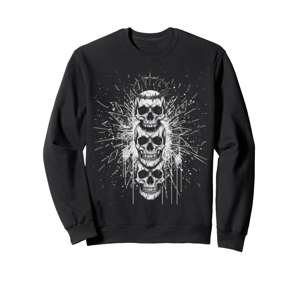 Y2K Grunge Aesthetic Goth Emo Sweatshirt - Aesthetic Graphic for Adults - T-Shirt, Sweatshirt, Hoodie