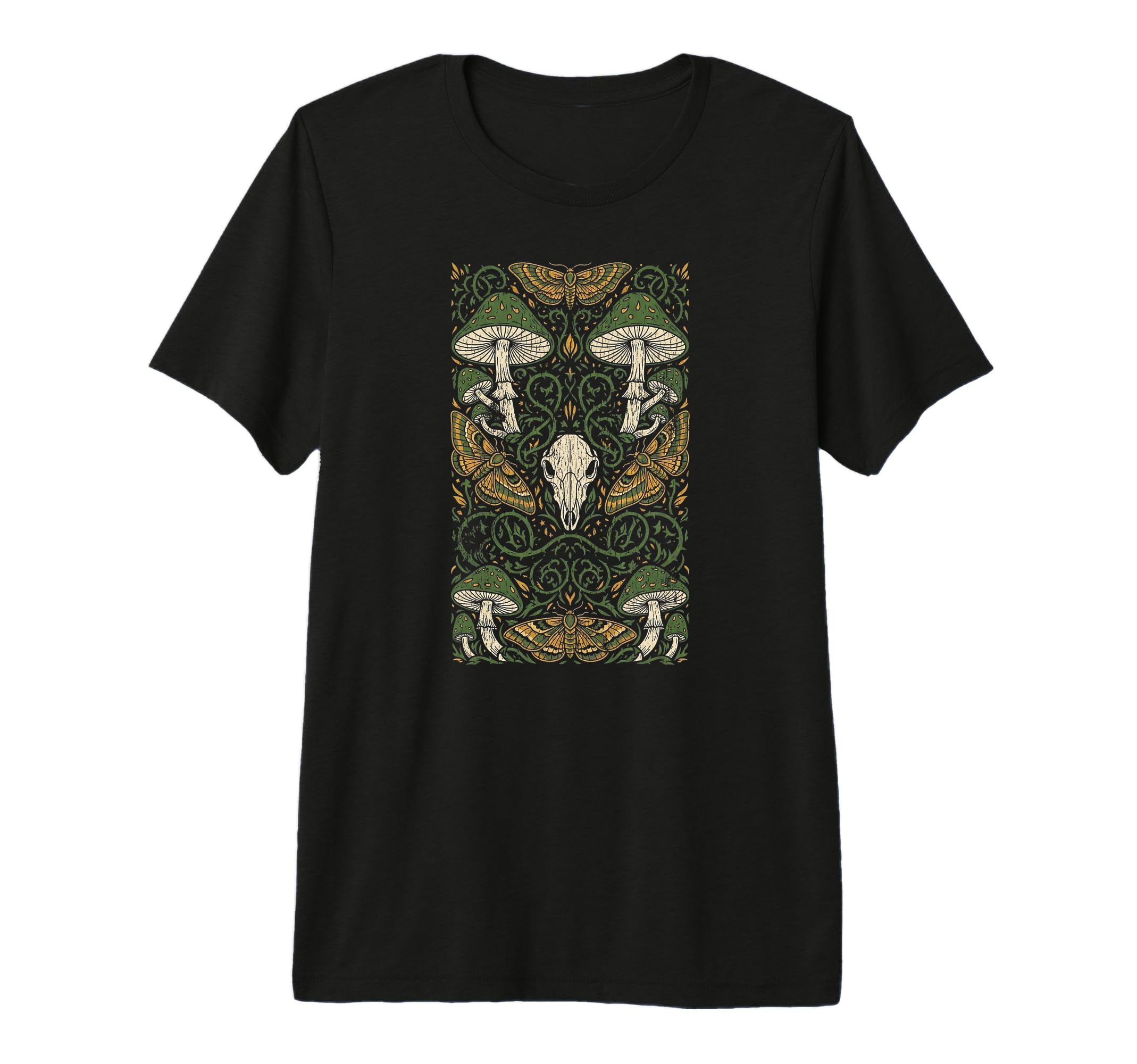Witchy Botanical Goblincore Art T-Shirt - Casual Everyday Wear Unisex - T-Shirt, Sweatshirt, Hoodie