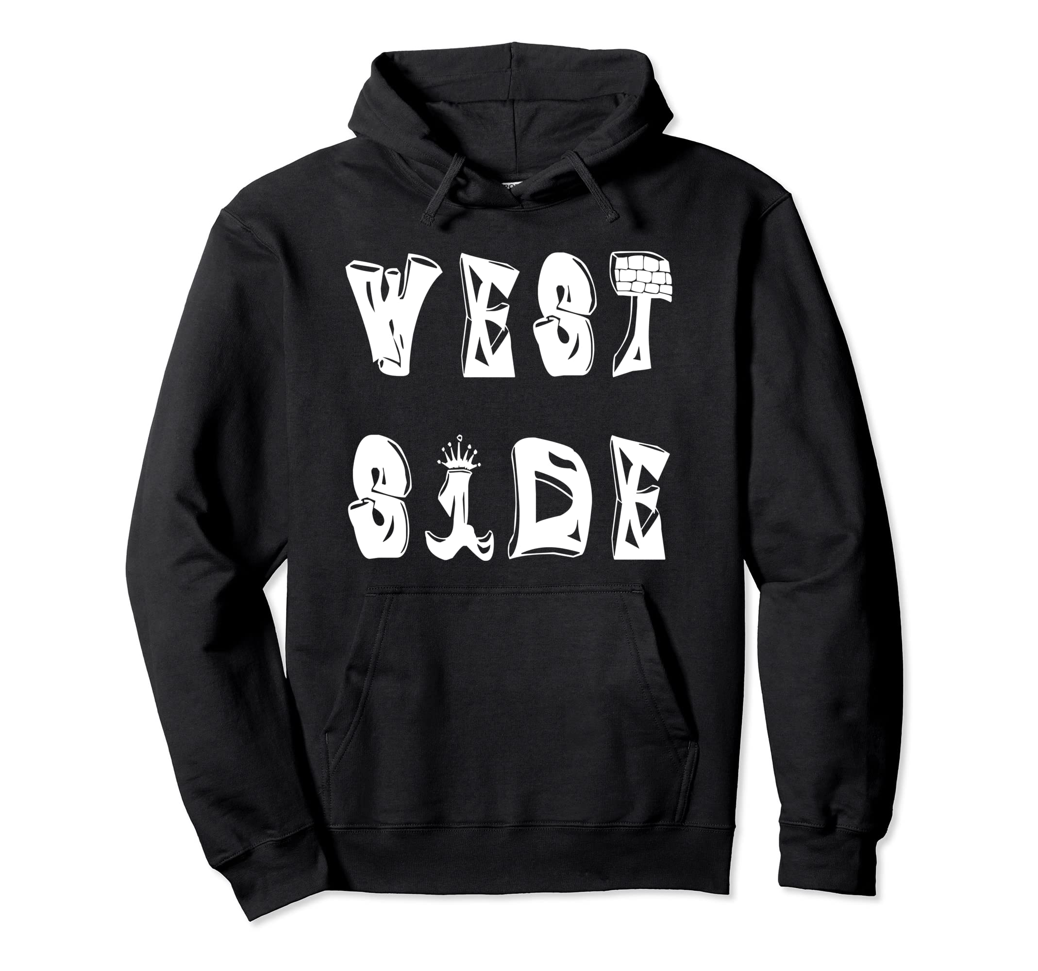 Music Hip Hop West Side Hoodie - Unique Graphic Unisex - T-Shirt, Sweatshirt, Hoodie