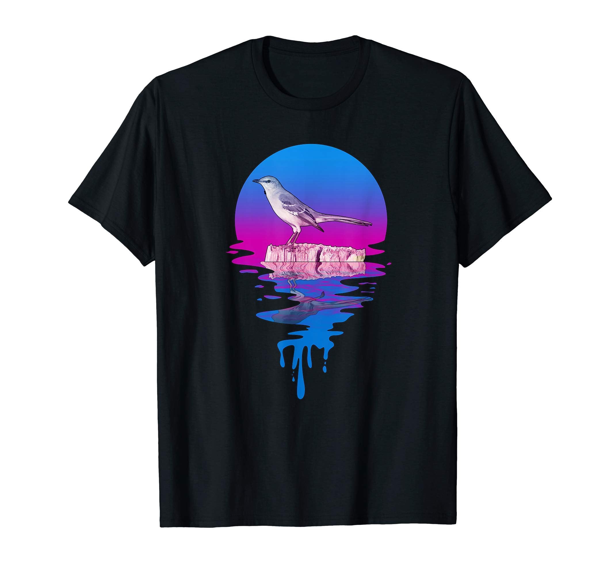 Sunset Mockingbird T-Shirt - Graphic Print for Adults - T-Shirt, Sweatshirt, Hoodie