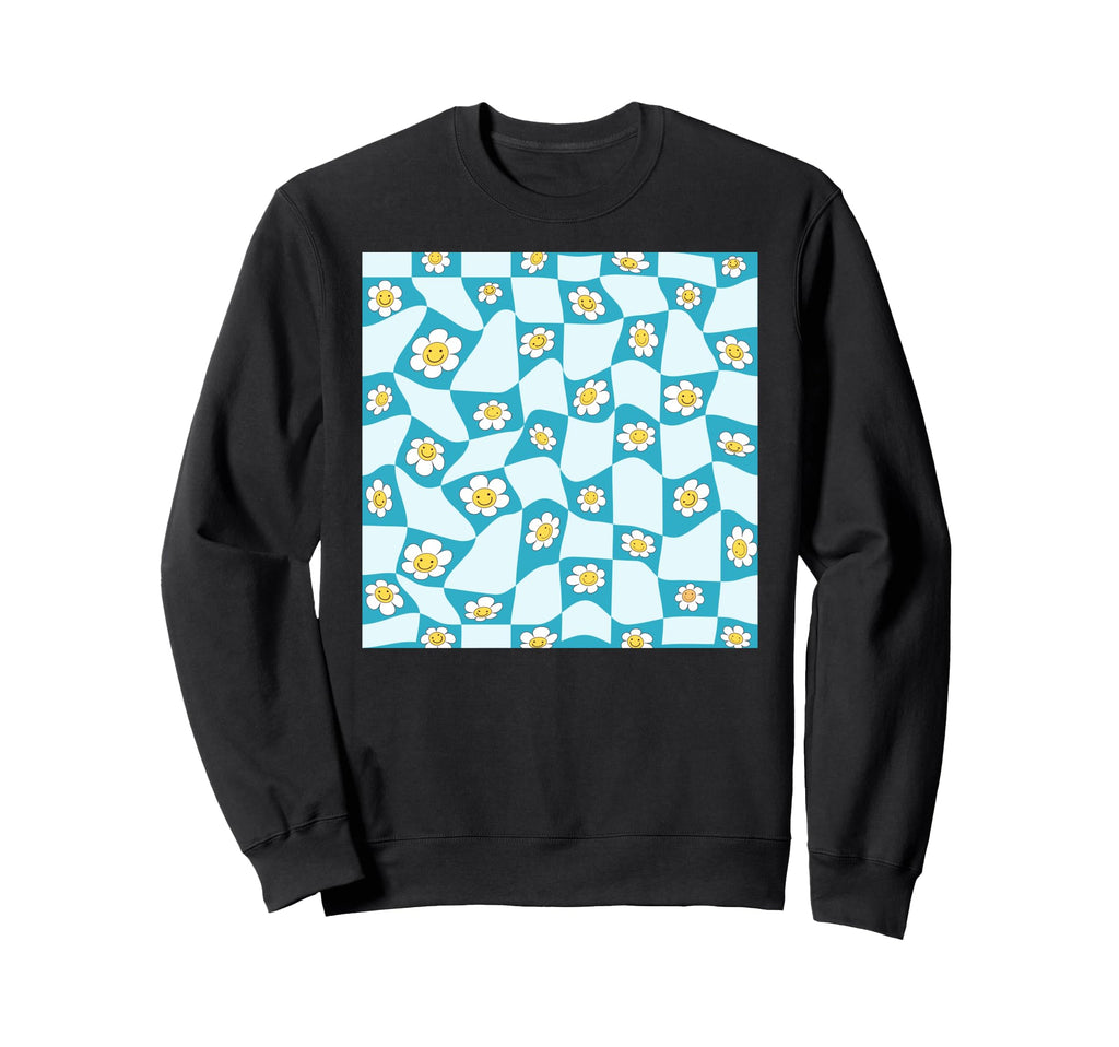 Threadless Studio Vickn Groovy Sweatshirt - Trendy Graphic for Adults - T-Shirt, Sweatshirt, Hoodie