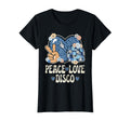 Peace Love Disco Outfit Cheetah 70S T-Shirt - Streetwear Style for Adults - T-Shirt, Sweatshirt, Hoodie