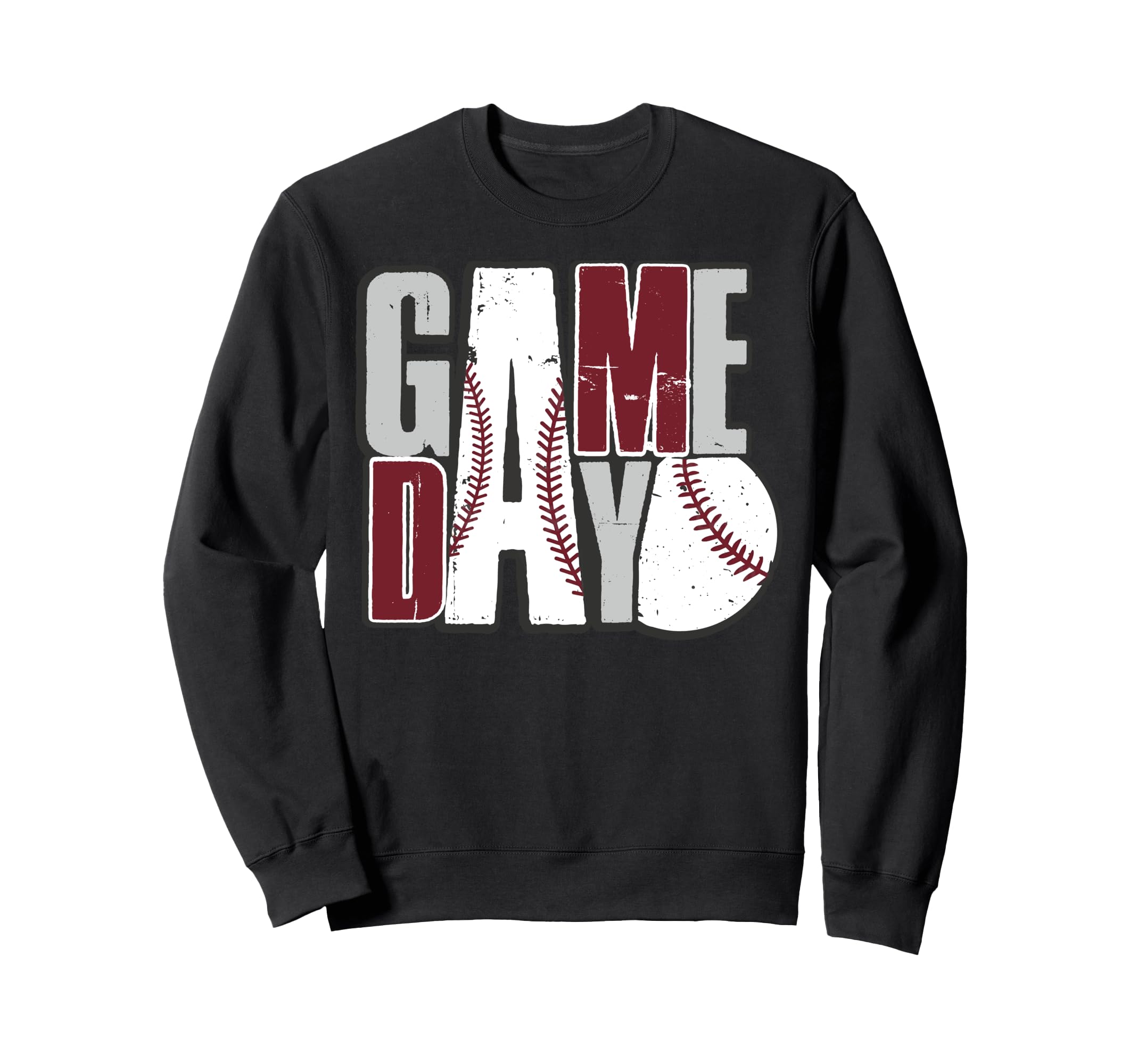 Game Day Vibes Baseball Mom Baseball Sweatshirt - Trendy Graphic Unisex - T-Shirt, Sweatshirt, Hoodie