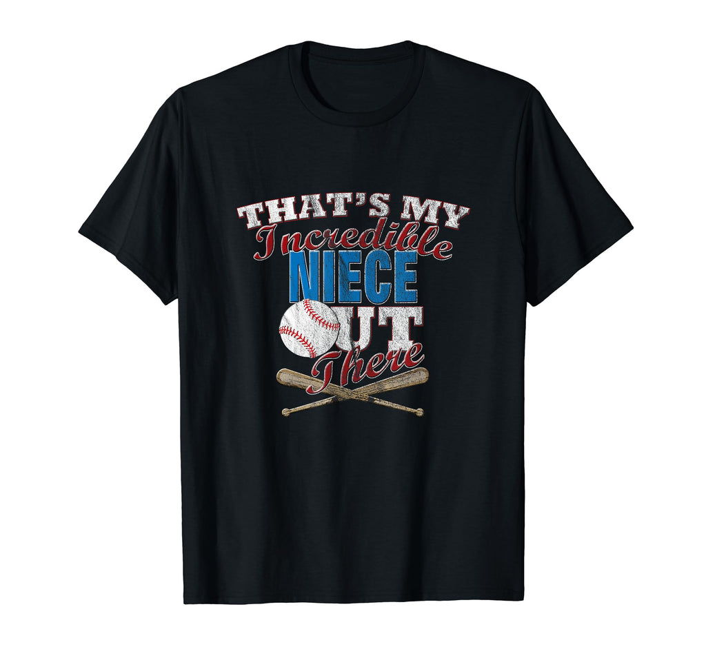 Baseball Or Softball Niece Aunt Or T-Shirt - Casual Everyday Wear Unisex - T-Shirt, Sweatshirt, Hoodie