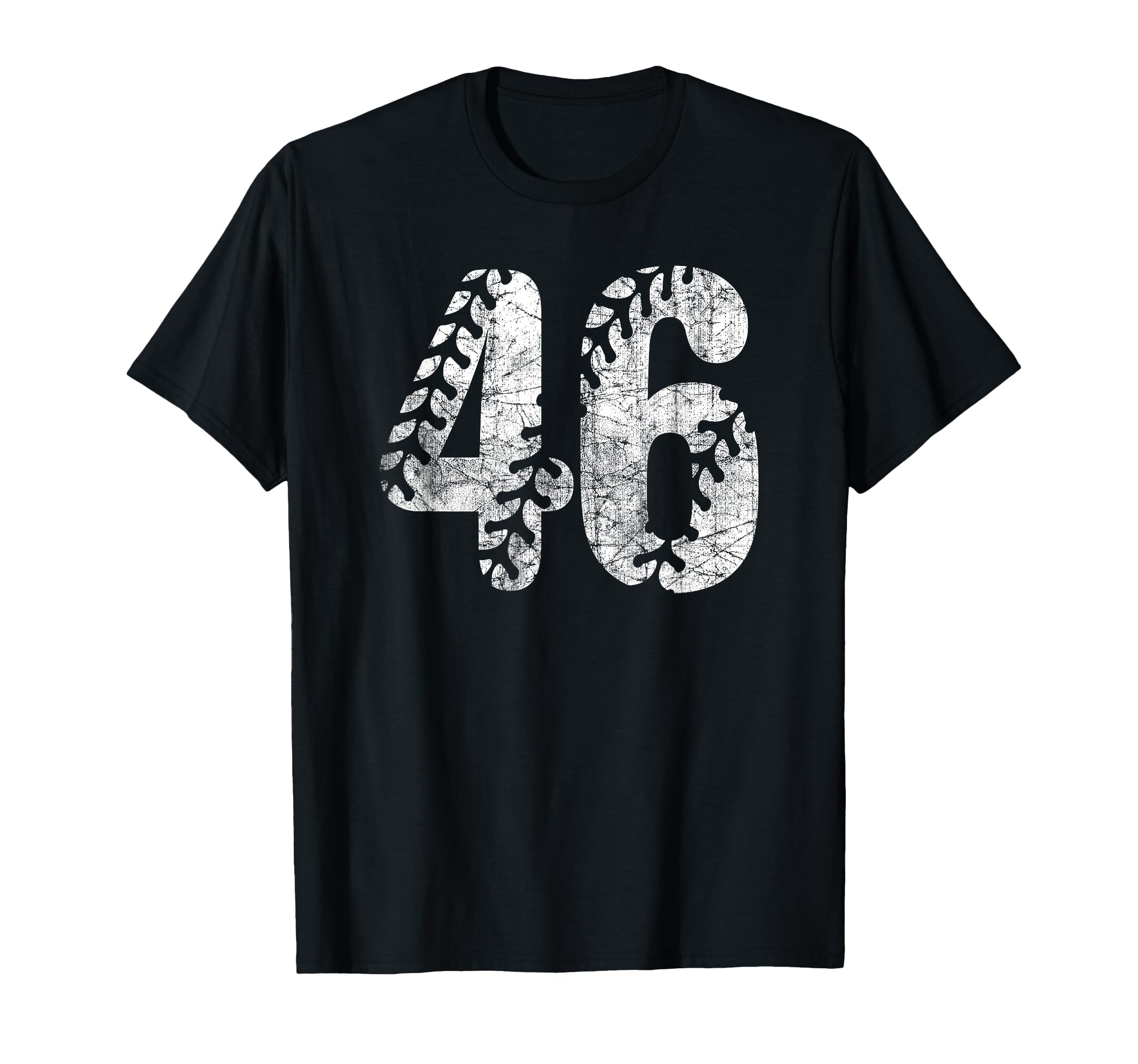 Baseball Softball Mom 46 Number 46 T-Shirt - Unique Graphic for Adults - T-Shirt, Sweatshirt, Hoodie