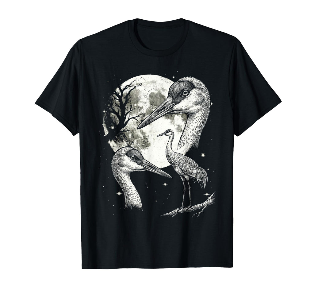 Crane Bird 90S Aesthetic Y2K Crane T-Shirt - Graphic Print for Adults - T-Shirt, Sweatshirt, Hoodie