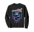 Baseball Dad Ice Cream Drip Sprinkles Sweatshirt - Novelty Apparel Unisex - T-Shirt, Sweatshirt, Hoodie