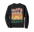 Harris Walz Boho Sweatshirt - Streetwear Style for Adults - T-Shirt, Sweatshirt, Hoodie