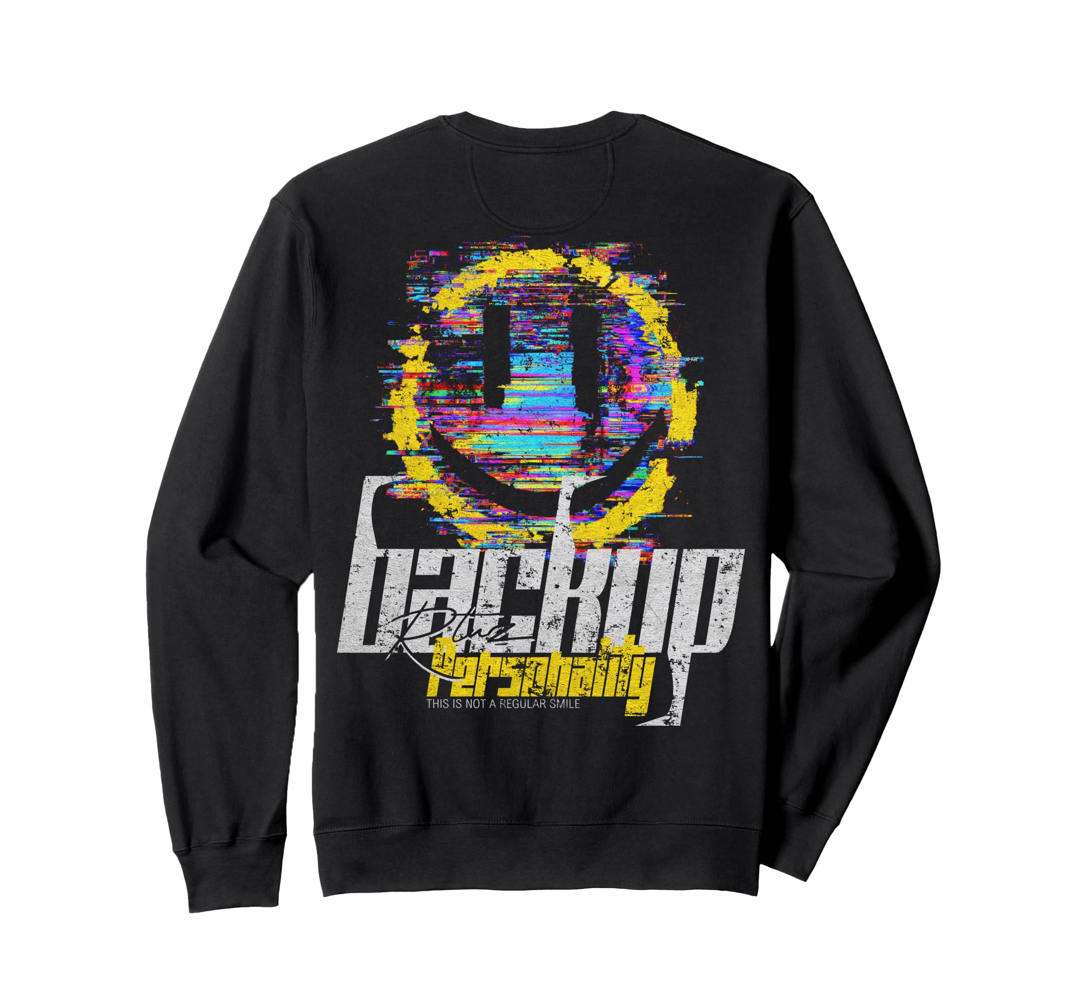Y2K Back Streetwear Smile Sweatshirt - Graphic Print for Adults - T-Shirt, Sweatshirt, Hoodie