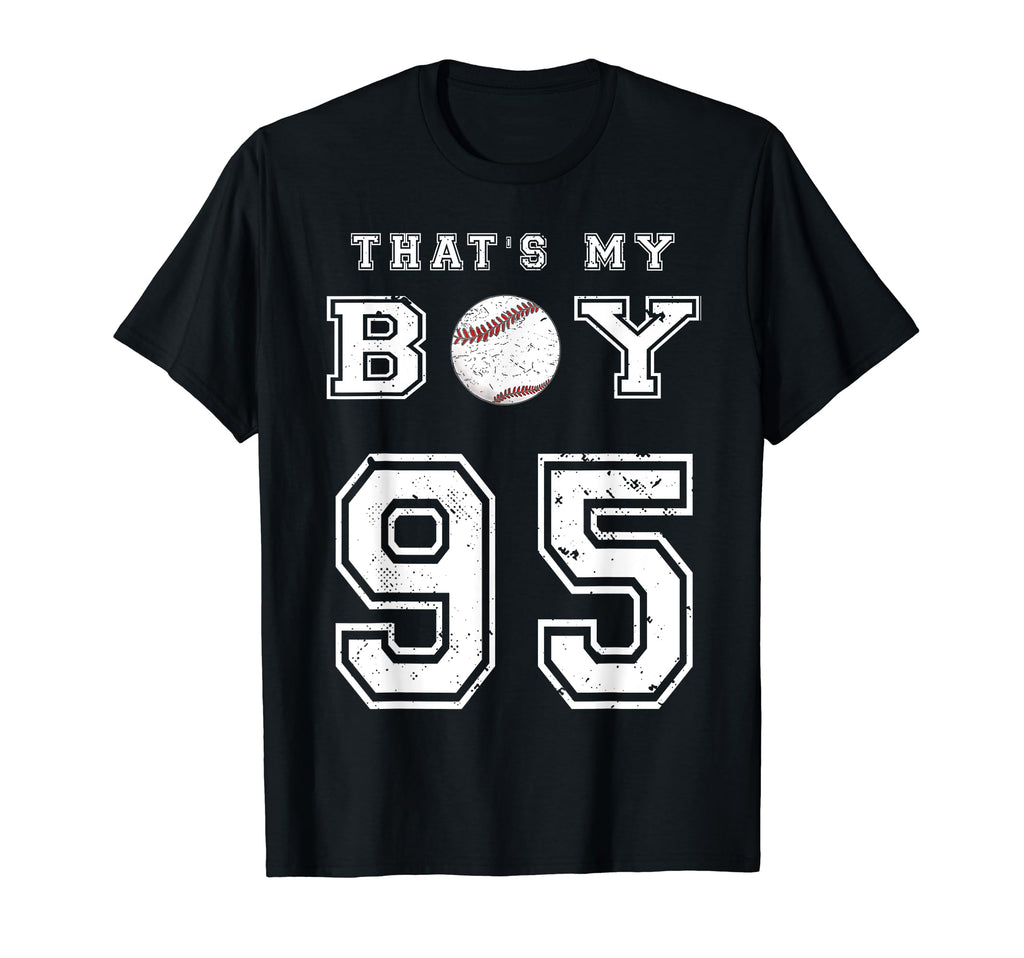 Thats My Baseball 95 Jersey Number T-Shirt - Aesthetic Graphic Men Women - T-Shirt, Sweatshirt, Hoodie