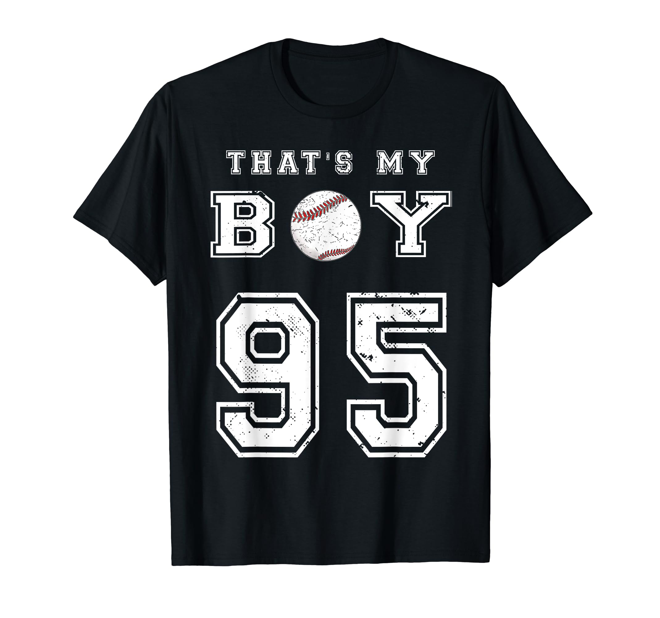 Thats My Baseball 95 Jersey Number T-Shirt - Aesthetic Graphic Men Women - T-Shirt, Sweatshirt, Hoodie