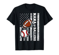 Nana Ballers Funny Usa Flag Football T-Shirt - Trendy Graphic Men Women - T-Shirt, Sweatshirt, Hoodie