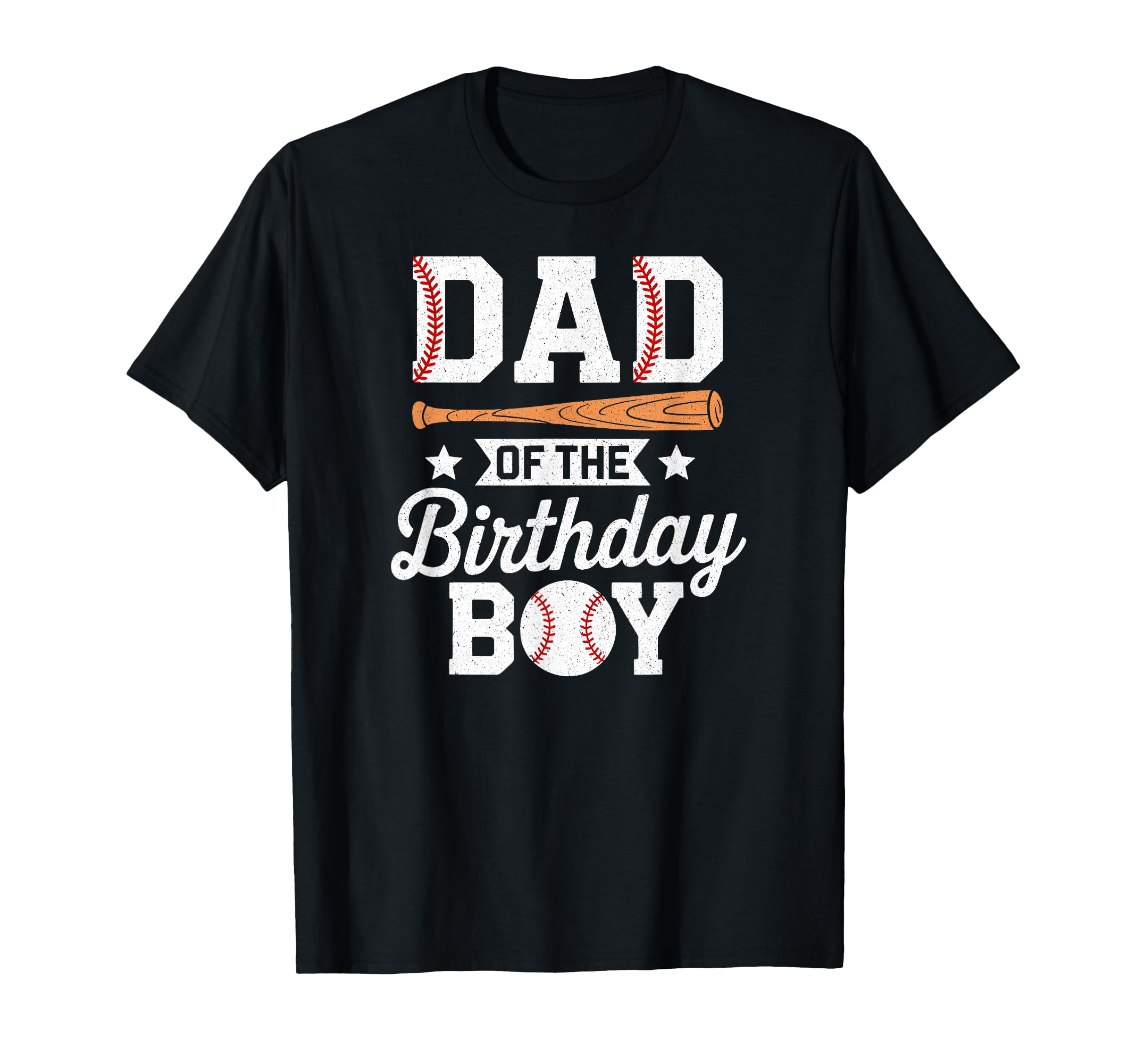 Dad Birthday Baseball Dad Sports Birthday T-Shirt - Unique Graphic Unisex - T-Shirt, Sweatshirt, Hoodie