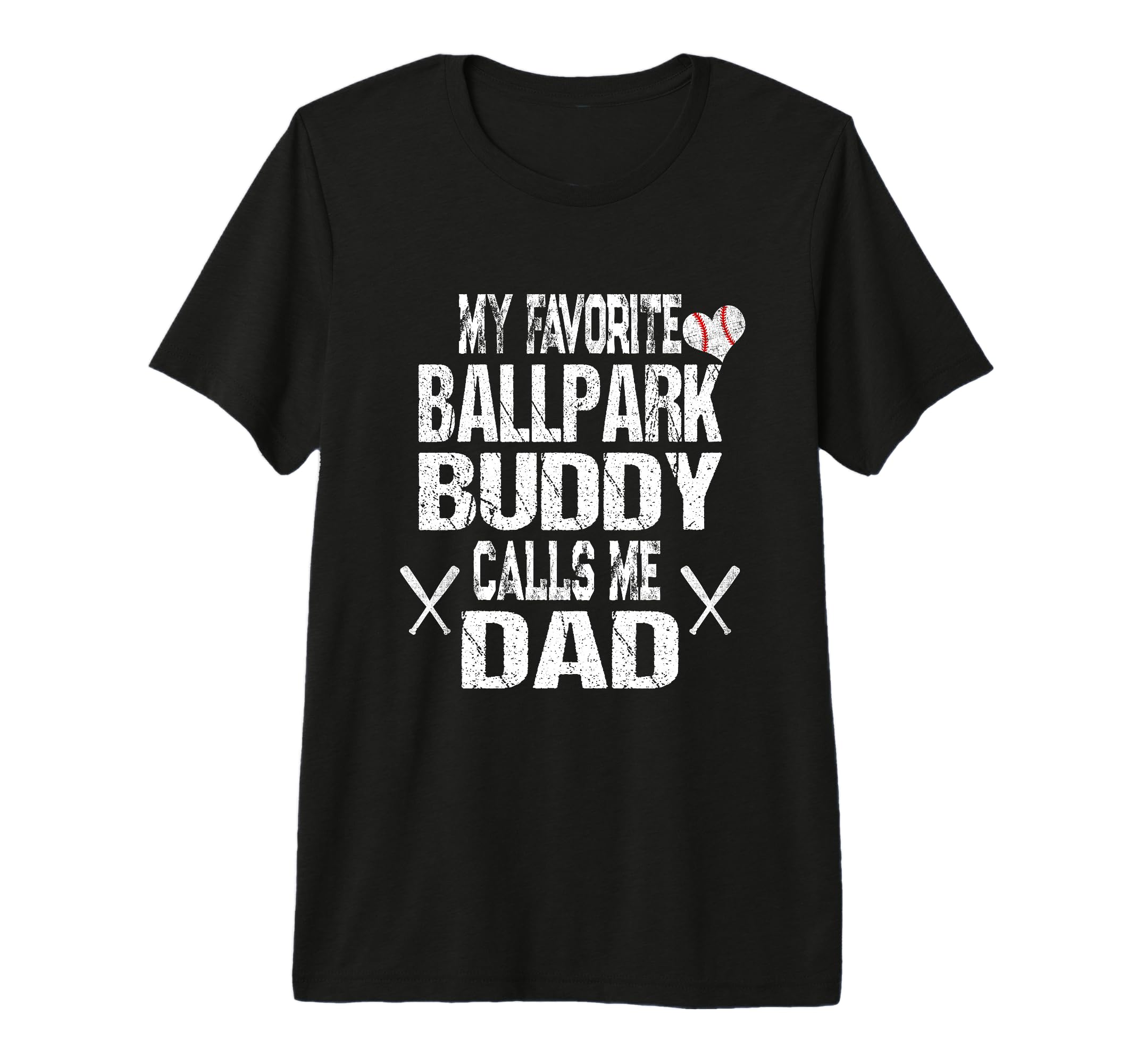 Mens Fun Baseball Dad Ballpark T-Shirt - Casual Everyday Wear Men Women - T-Shirt, Sweatshirt, Hoodie
