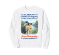 Seventies Photographer Camera Sweatshirt - Graphic Print Men Women - T-Shirt, Sweatshirt, Hoodie