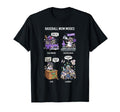 Baseball Mom Modes Funny Raccoon Comic T-Shirt - Graphic Print Unisex - T-Shirt, Sweatshirt, Hoodie
