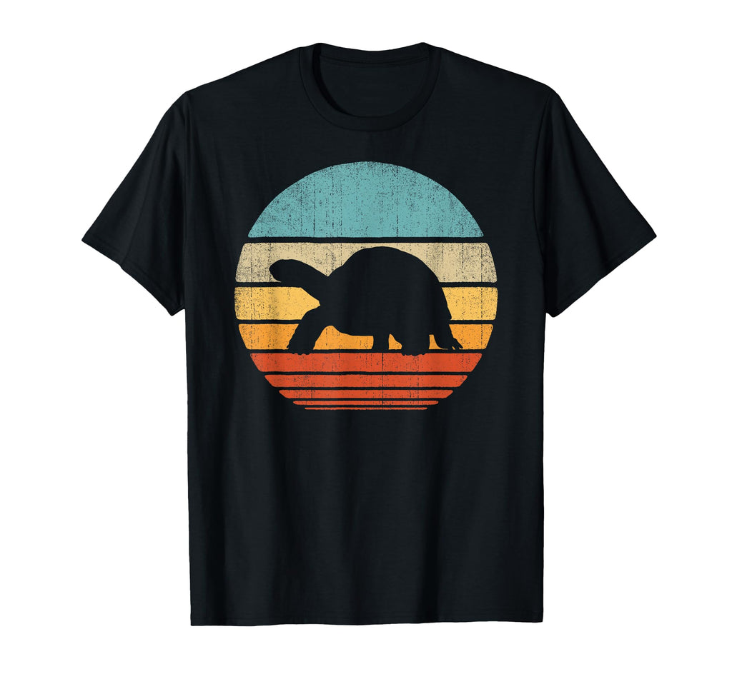 Tortoise 60S 70S Sunset Turtle Reptile T-Shirt - Graphic Print for Adults - T-Shirt, Sweatshirt, Hoodie