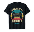Daddy Again Leveled Up To Dad 2 Dad T-Shirt - Trendy Graphic Men Women - T-Shirt, Sweatshirt, Hoodie