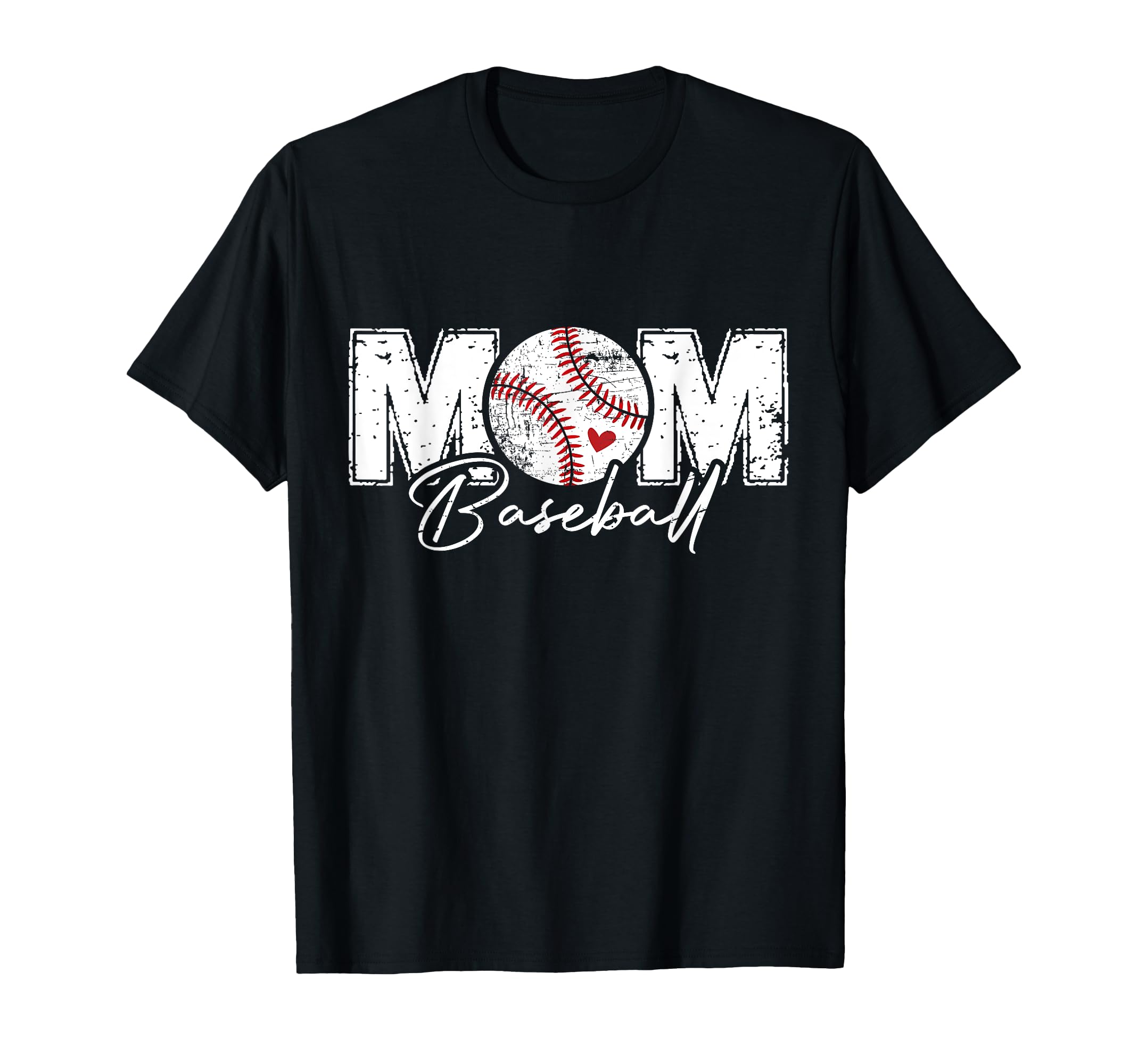 Baseball Mom Mothers Day T-Shirt - Minimalist Print for Adults - T-Shirt, Sweatshirt, Hoodie