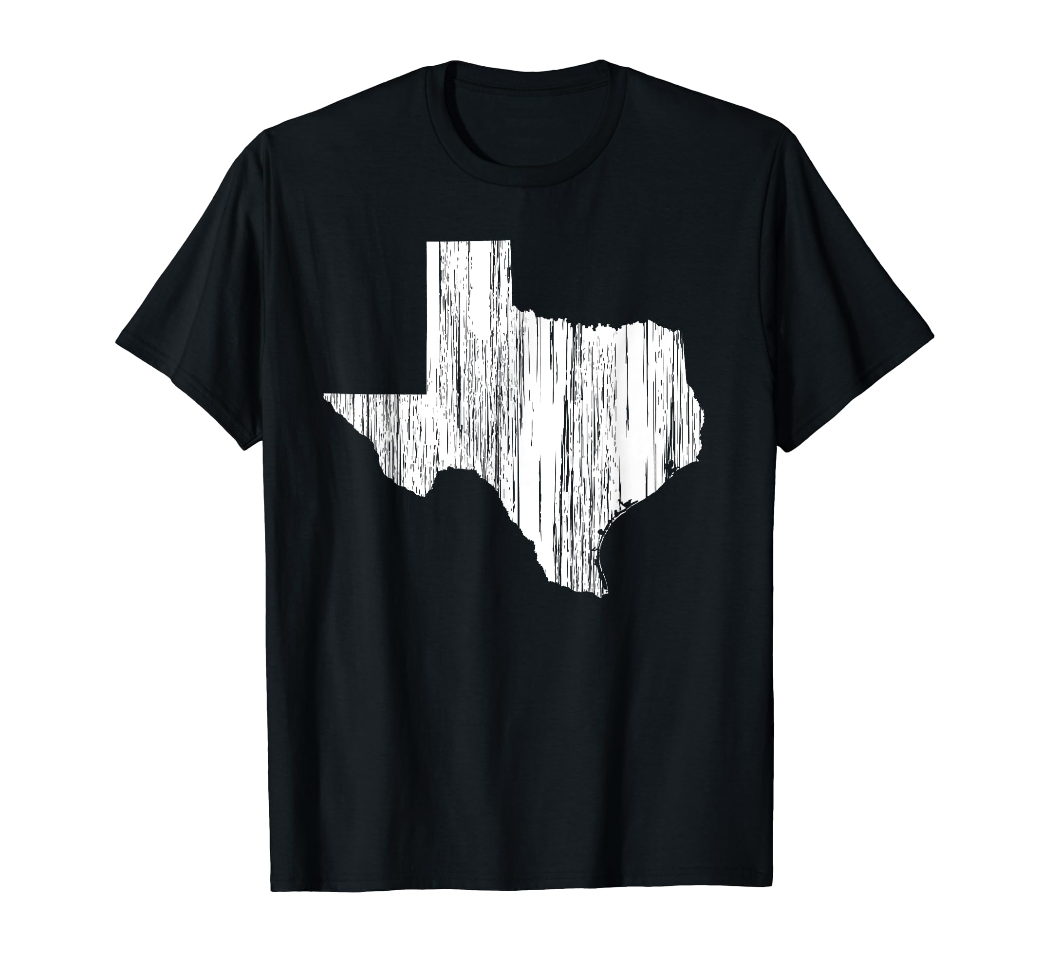 Distressed Texas State Outline T-Shirt - Casual Everyday Wear Men Women - T-Shirt, Sweatshirt, Hoodie