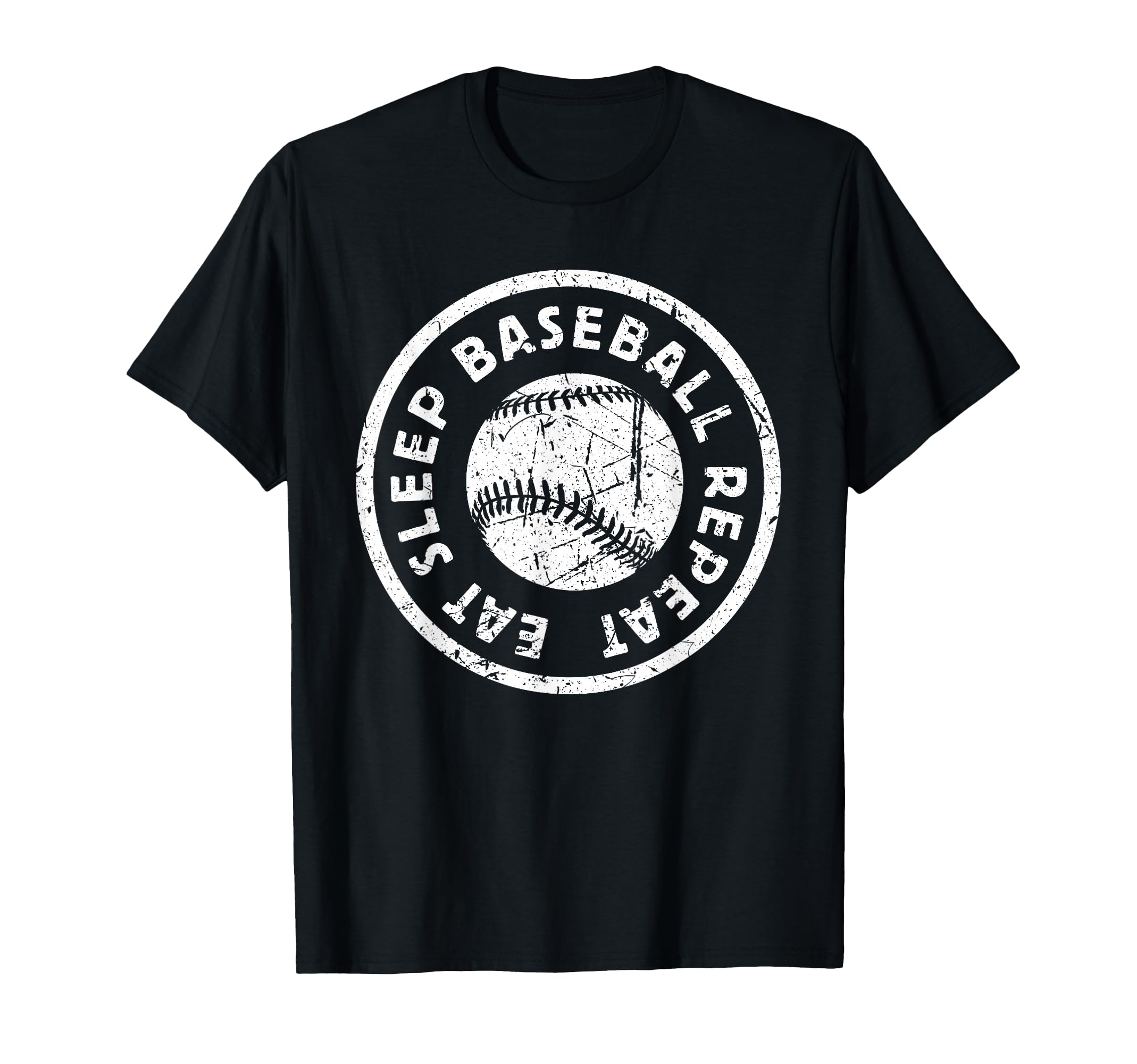 Eat Sleep Baseball Repeat Life Sports Mom T-Shirt - Unique Graphic Unisex - T-Shirt, Sweatshirt, Hoodie