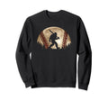 Funny Bigfoot Baseball Sasquatch Sweatshirt - Fun Novelty Design for Adults - T-Shirt, Sweatshirt, Hoodie