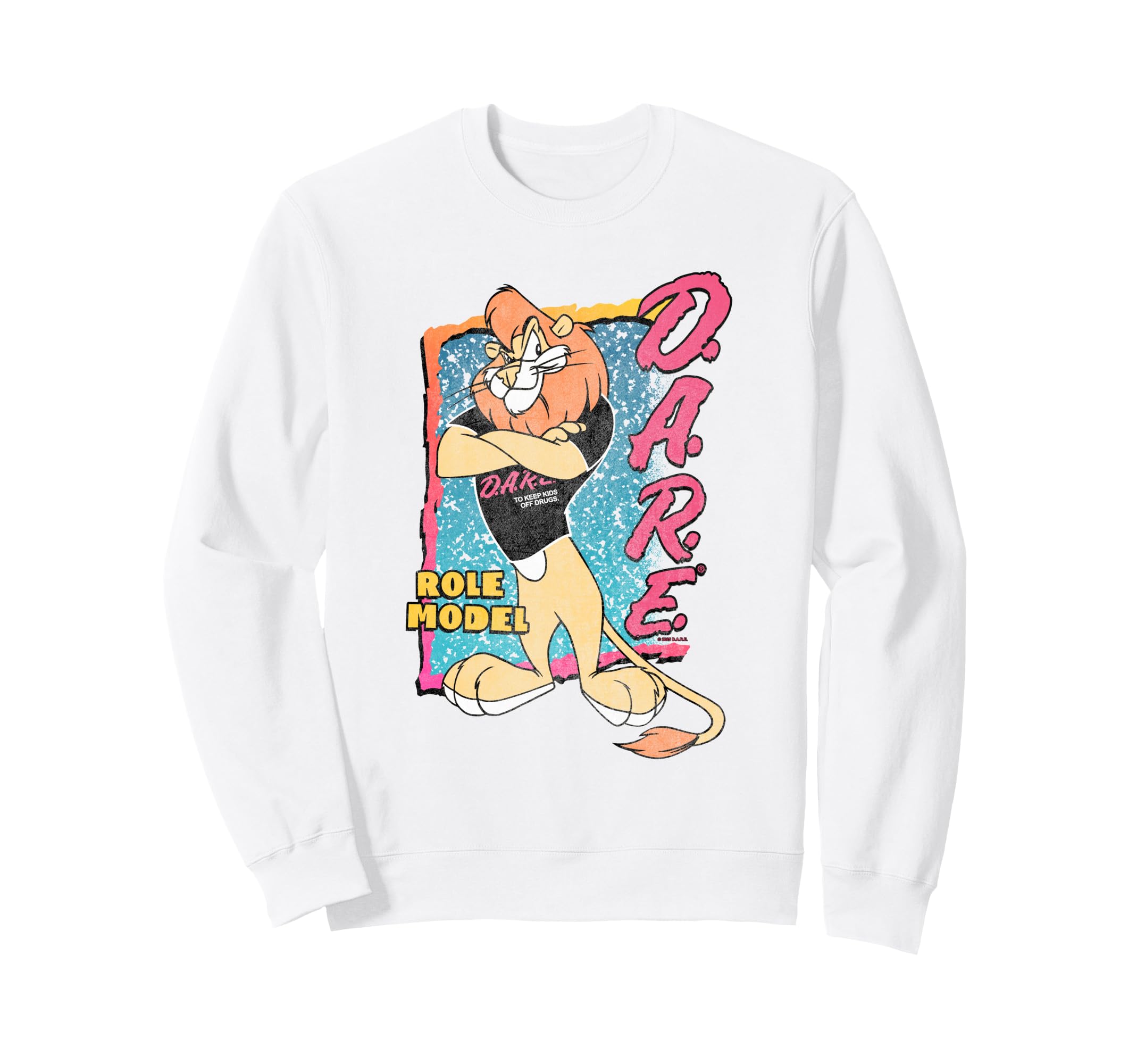 D R E Program 90S Daren Lion Sweatshirt - Fun Novelty Design Men Women - T-Shirt, Sweatshirt, Hoodie