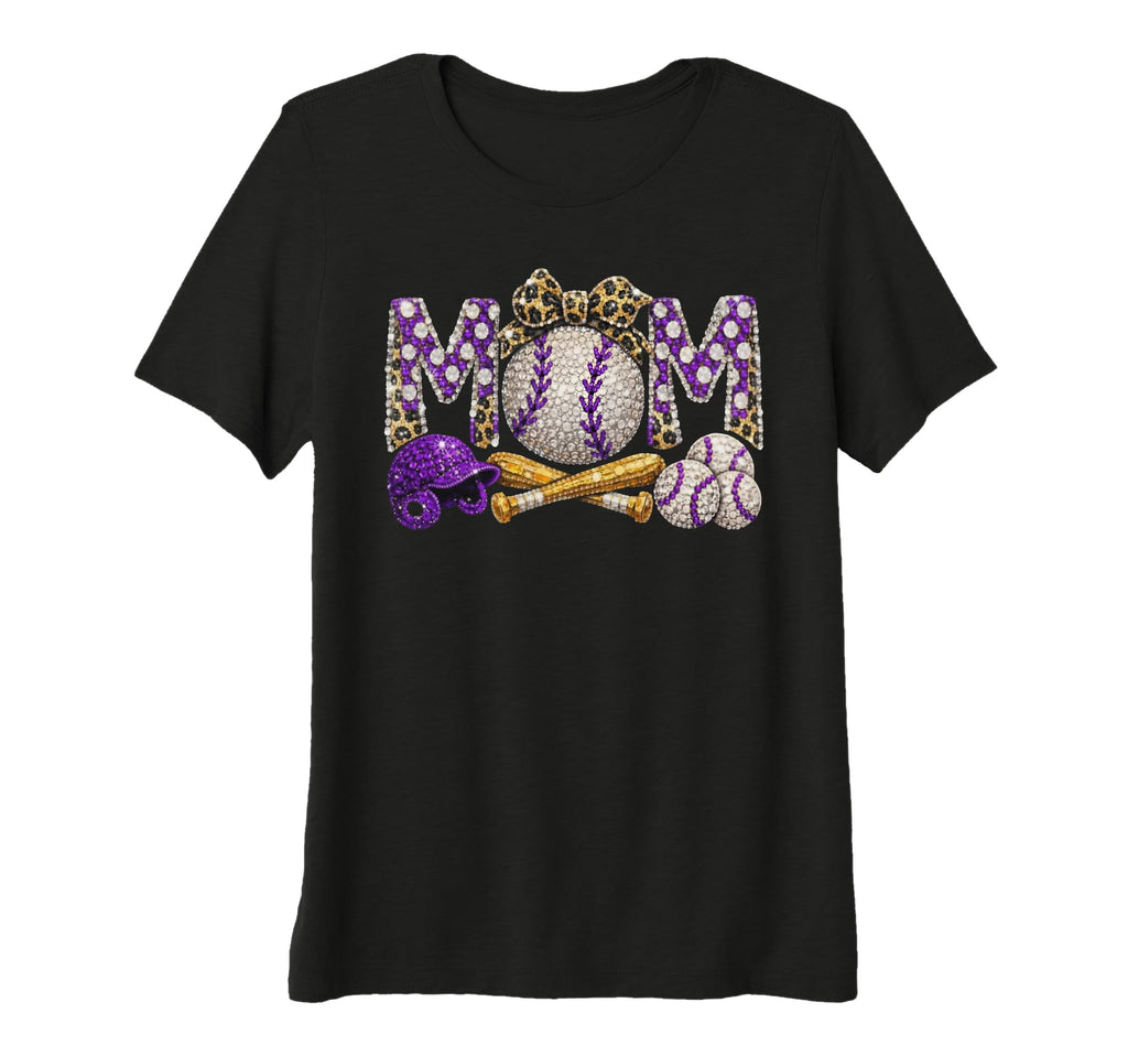 Womens Funny Mom Mommy Mama Baseball T-Shirt - Novelty Apparel Men Women - T-Shirt, Sweatshirt, Hoodie