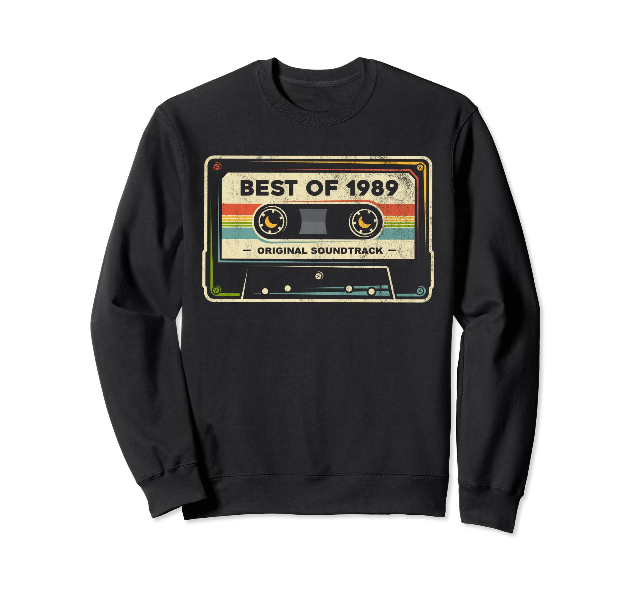 Best 1989 Mixtape 35Th Birthday Sweatshirt - Aesthetic Graphic for Adults - T-Shirt, Sweatshirt, Hoodie