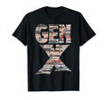 Gen X 80S Rock Cassettes T-Shirt - Custom Art Print Men Women - T-Shirt, Sweatshirt, Hoodie