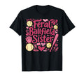 Feral Ballfield Sister Boho Floral T-Shirt - Custom Art Print Men Women - T-Shirt, Sweatshirt, Hoodie